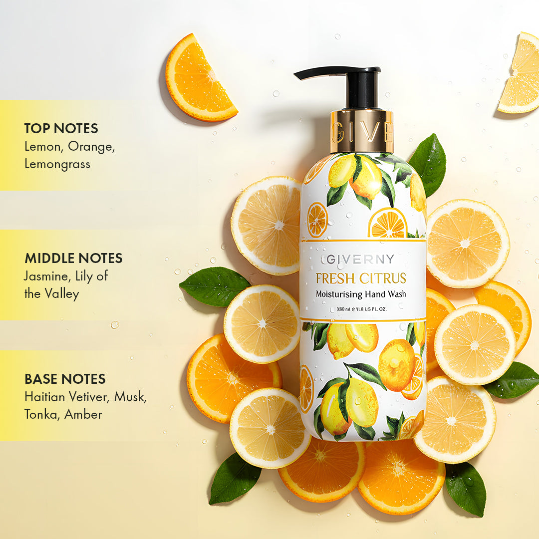 Giverny Fresh Citrus Moisturising Hand Wash
