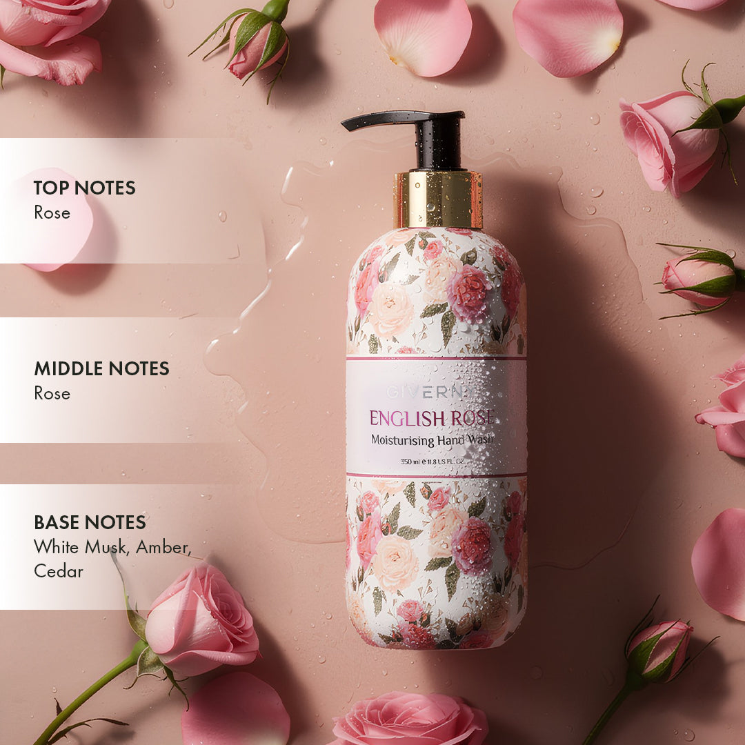 Giverny English Rose Moisturising Hand Wash