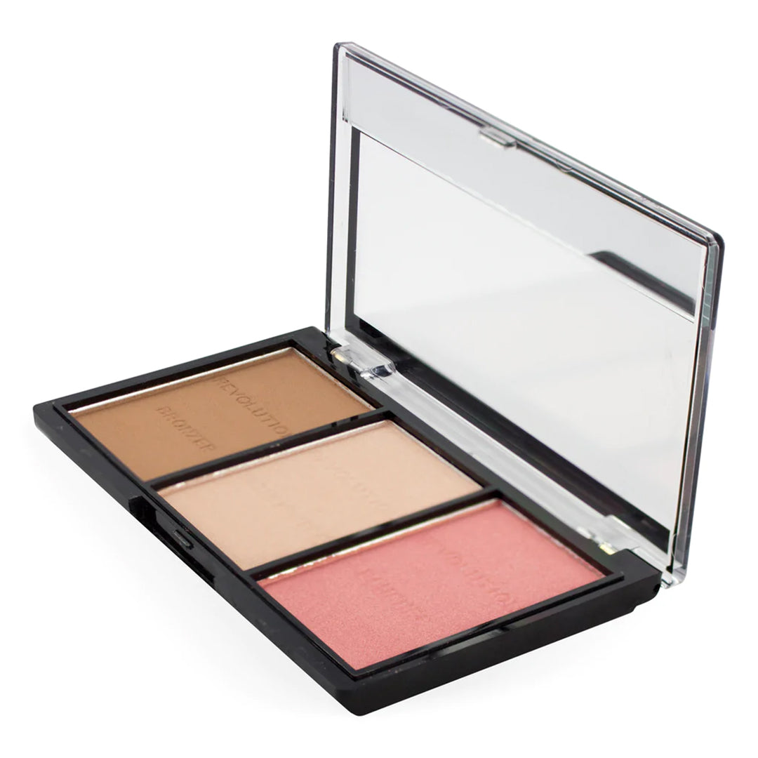 Makeup Revolution Ultra Brightening Contour Kit Ultra Fair C01