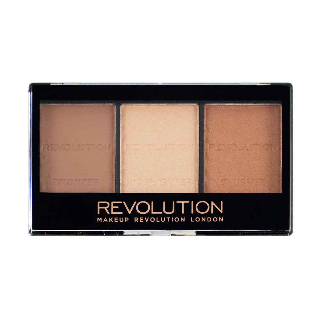 HOK Makeup Makeup Revolution Ultra Brightening Contour Kit Ultra Light/Medium C04 Makeup Revolution Contour Face Makeup Makeup revolution Revolution Beauty