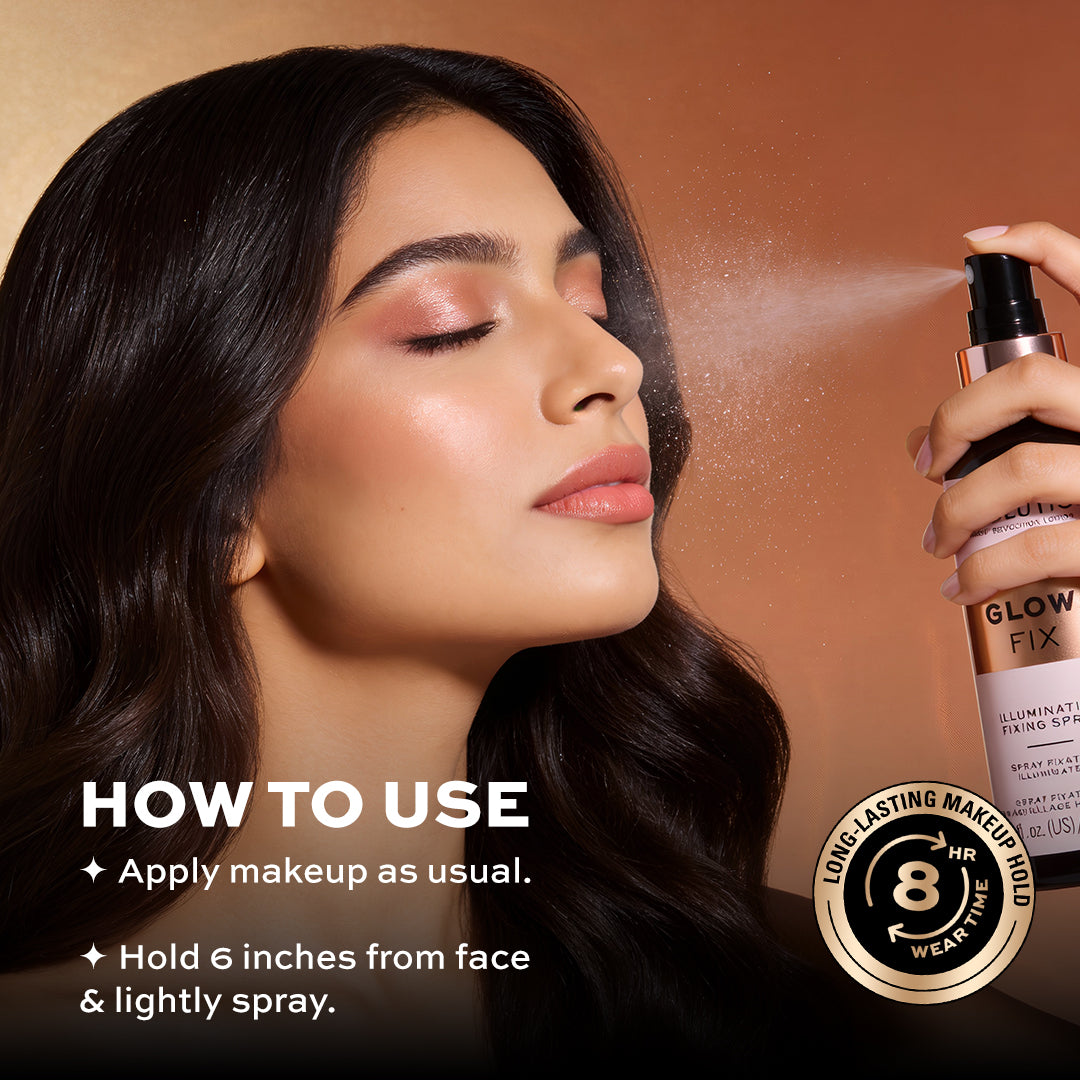 Makeup Revolution Glow fix Illuminating Fixing Spray