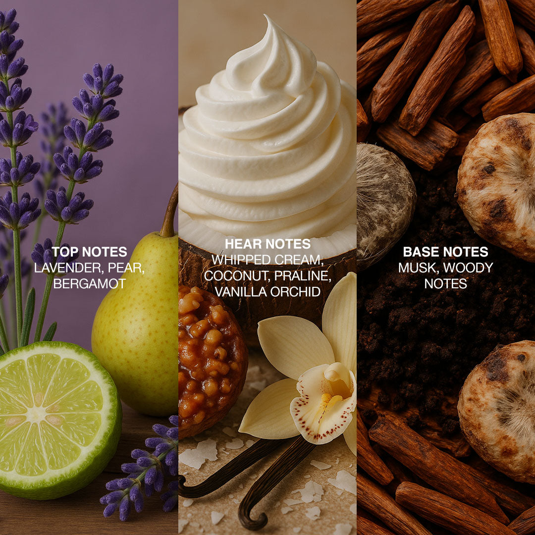 Lilac Diamond Gift Set – 3 Pcs | Eau De Parfum, Body Lotion & Shower Gel - 100ml Each