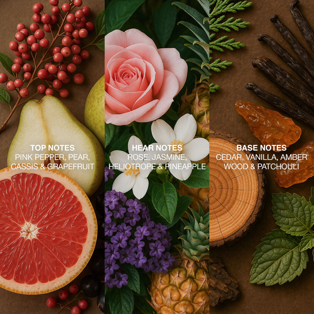 Red Diamond Gift Set – 3 Pcs | Eau De Parfum, Body Lotion & Shower Gel - 100ml Each