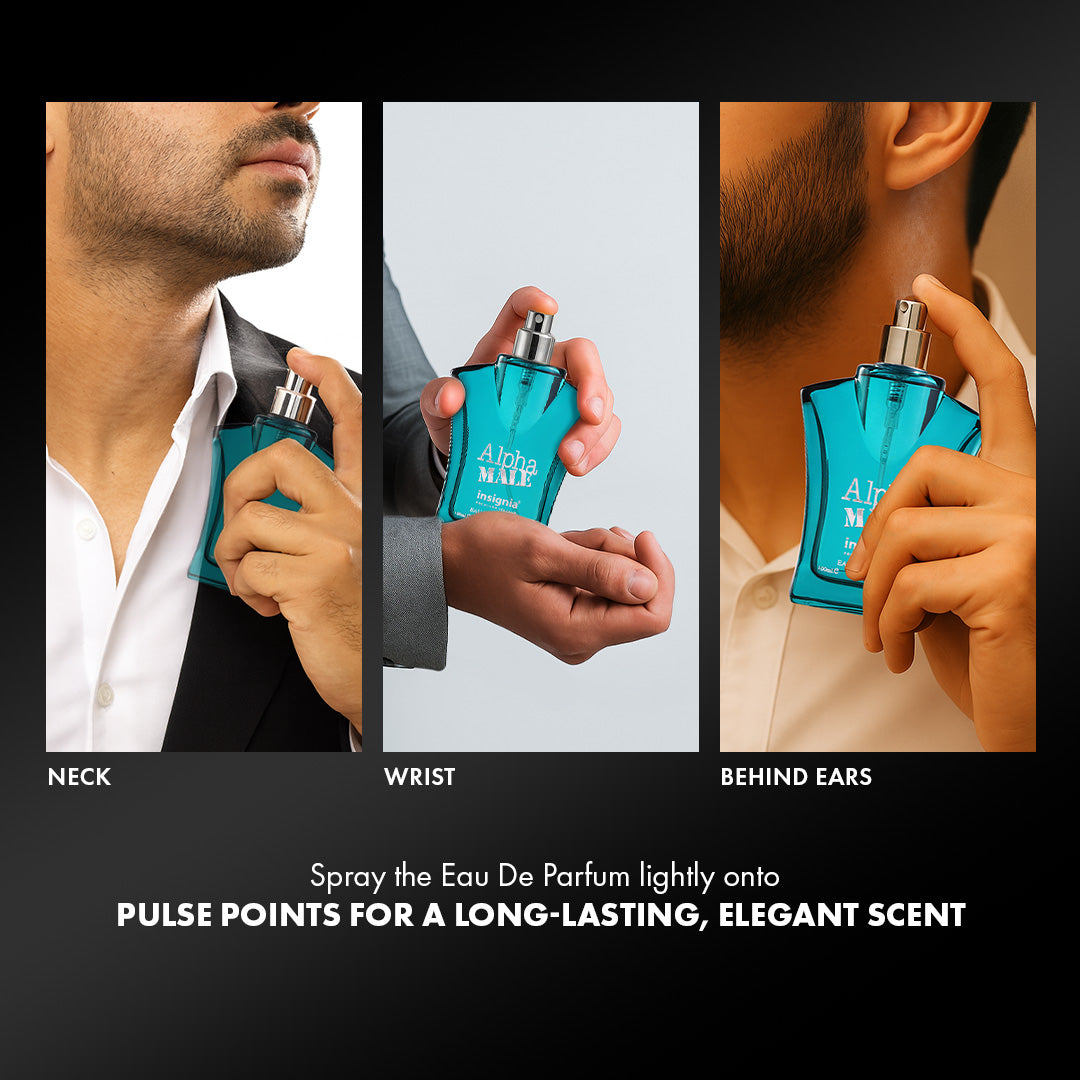 Insignia ALPHA MALE Pour Homme Eau De Toilette 100ml