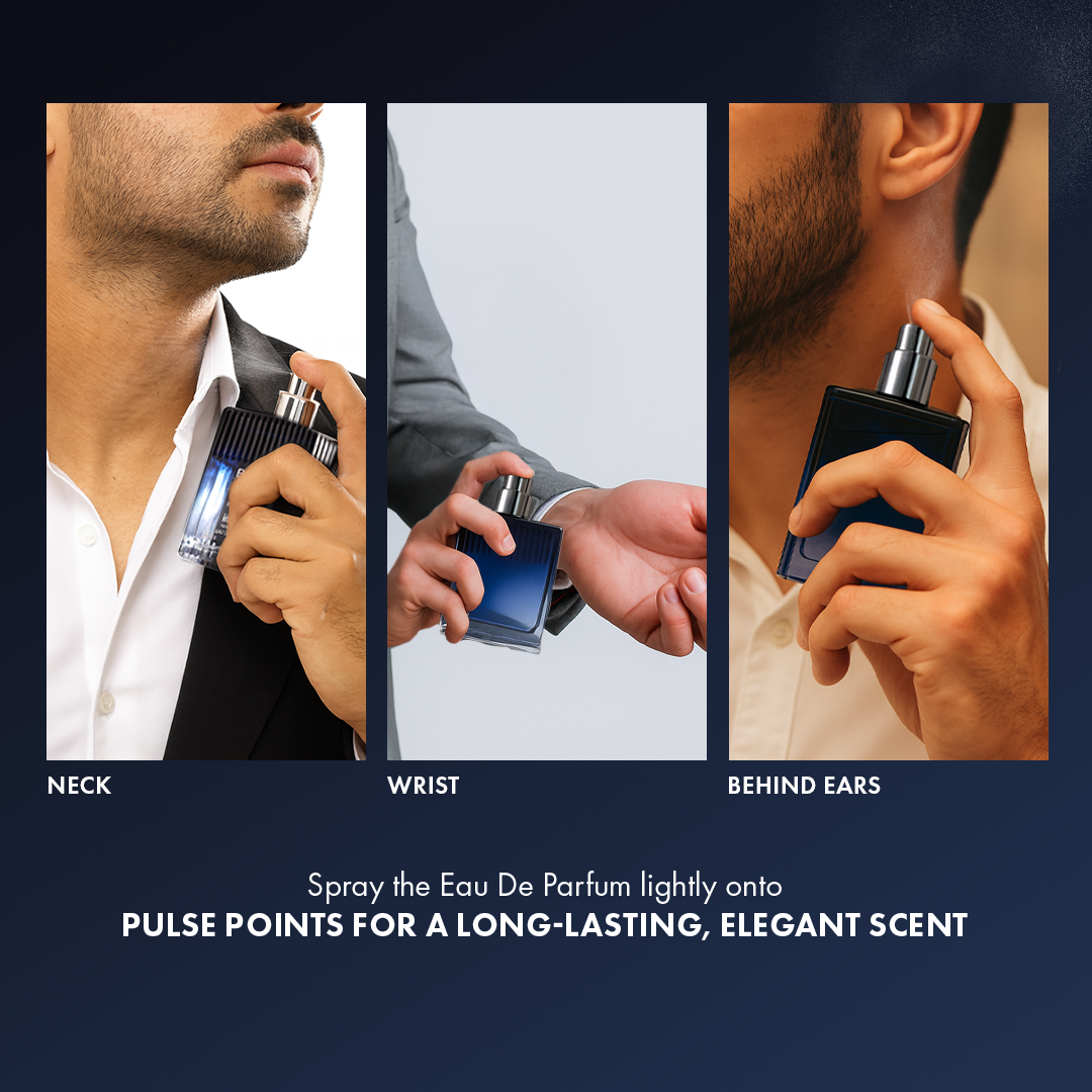 INSIGNIA BLEU DE NUIT Pour Homme Eau De Toilette 100ml