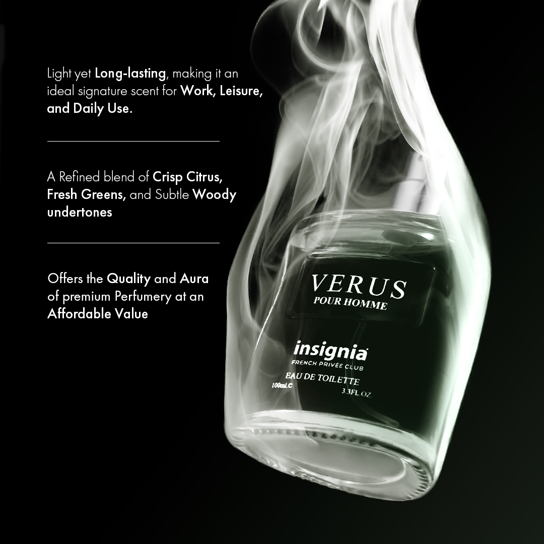 INSIGNIA VERUS Pour Homme Eau De Toilette 100ml