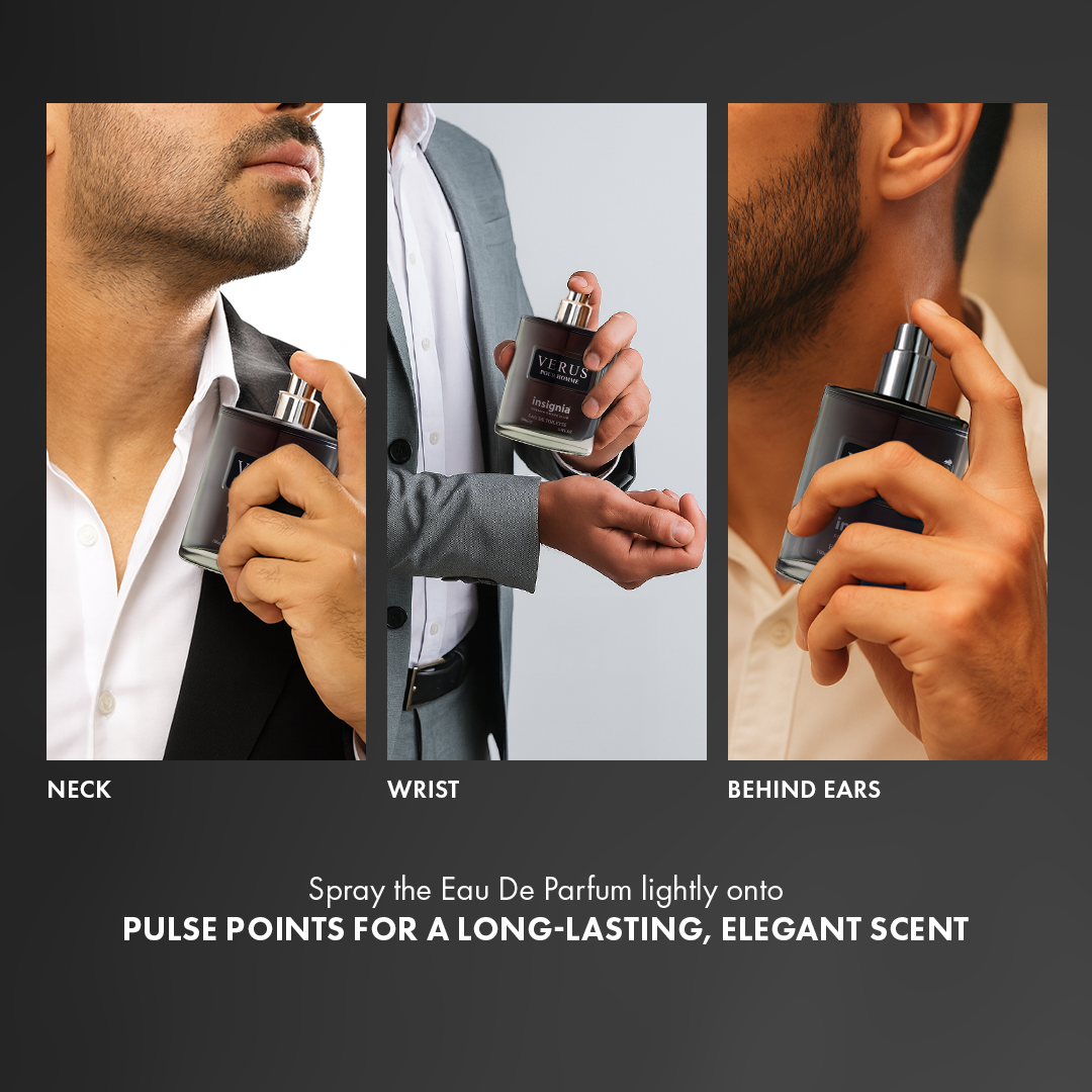 INSIGNIA VERUS Pour Homme Eau De Toilette 100ml