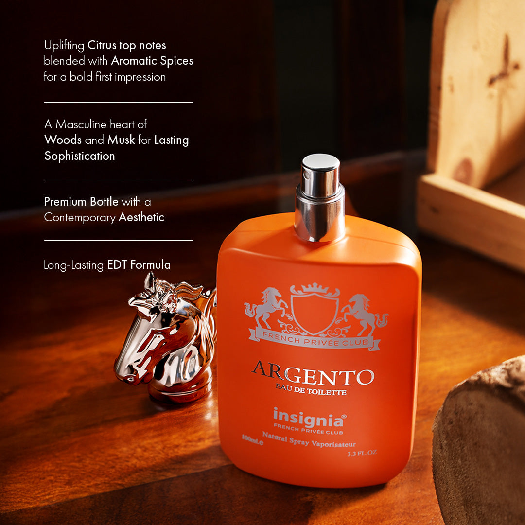 INSIGNIA ARGENTO Eau De Toilette 100ml