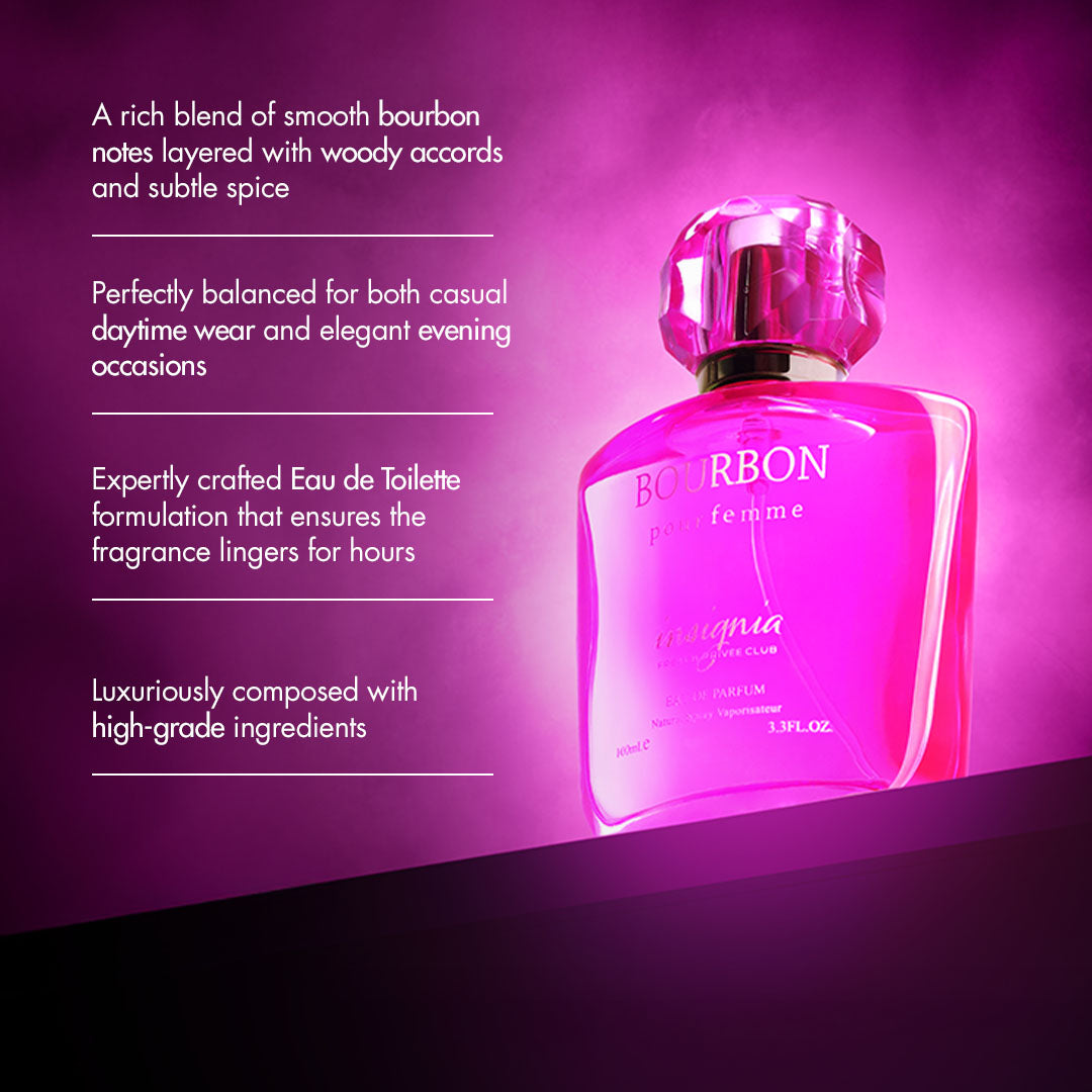 INSIGNIA BOURBON Pour Homme Eau De Parfum 100ml