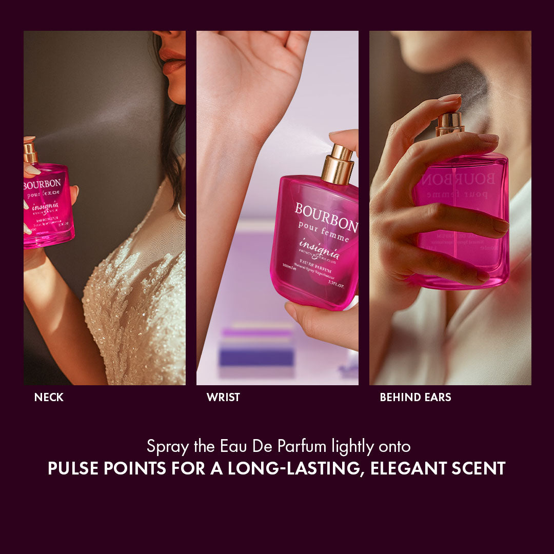 INSIGNIA BOURBON Pour Homme Eau De Parfum 100ml