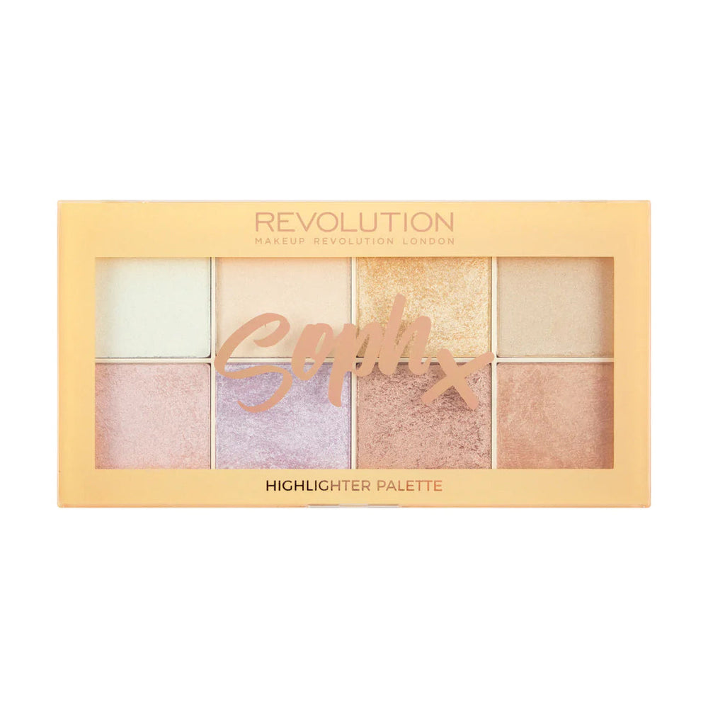 HOK Makeup Makeup Revolution Soph X Highlighter Palette Makeup Revolution Face Highlighter Makeup Makeup revolution