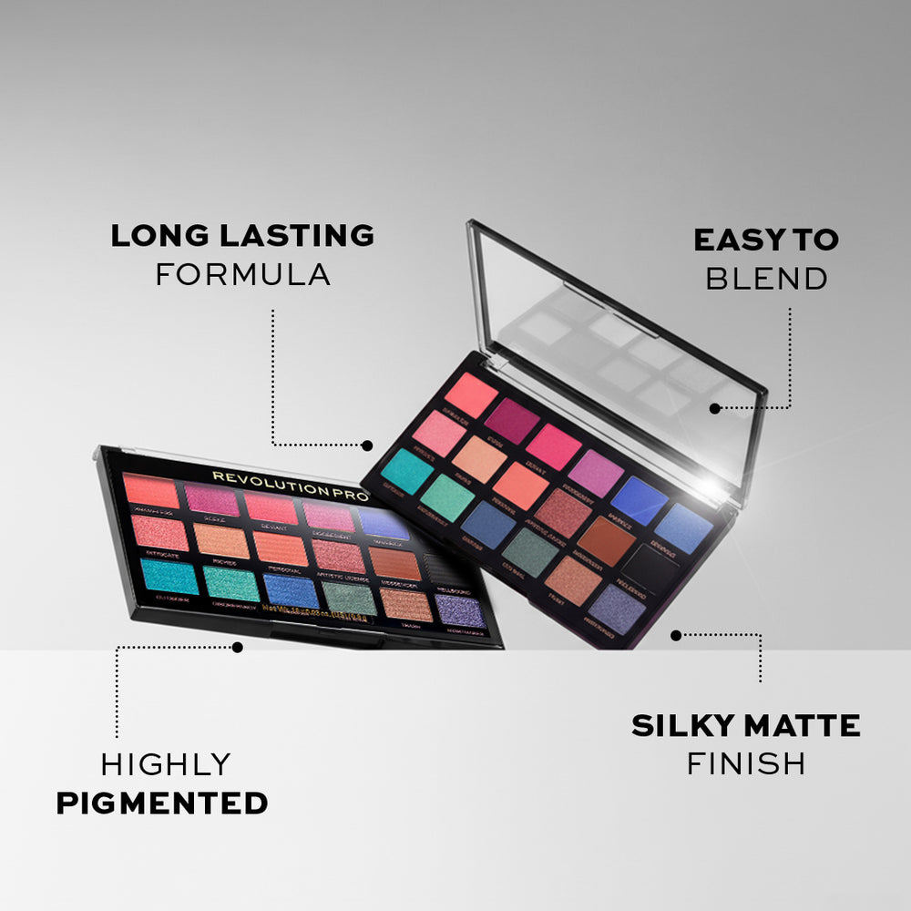 Revolution Pro Regeneration Eyeshadow Palette-Trends Mischief Maker