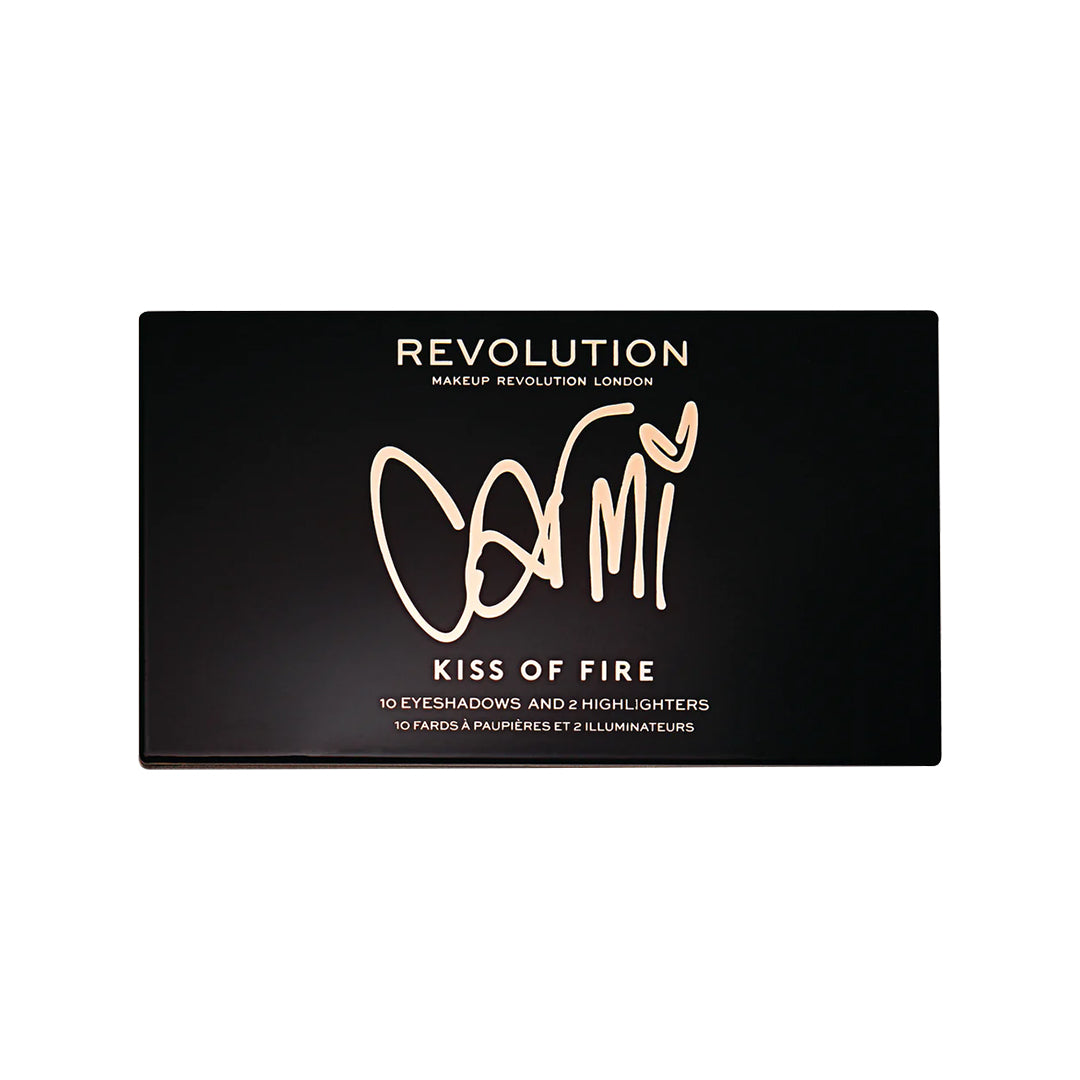 Makeup Revolution X Carmi Kiss Of Fire Palette