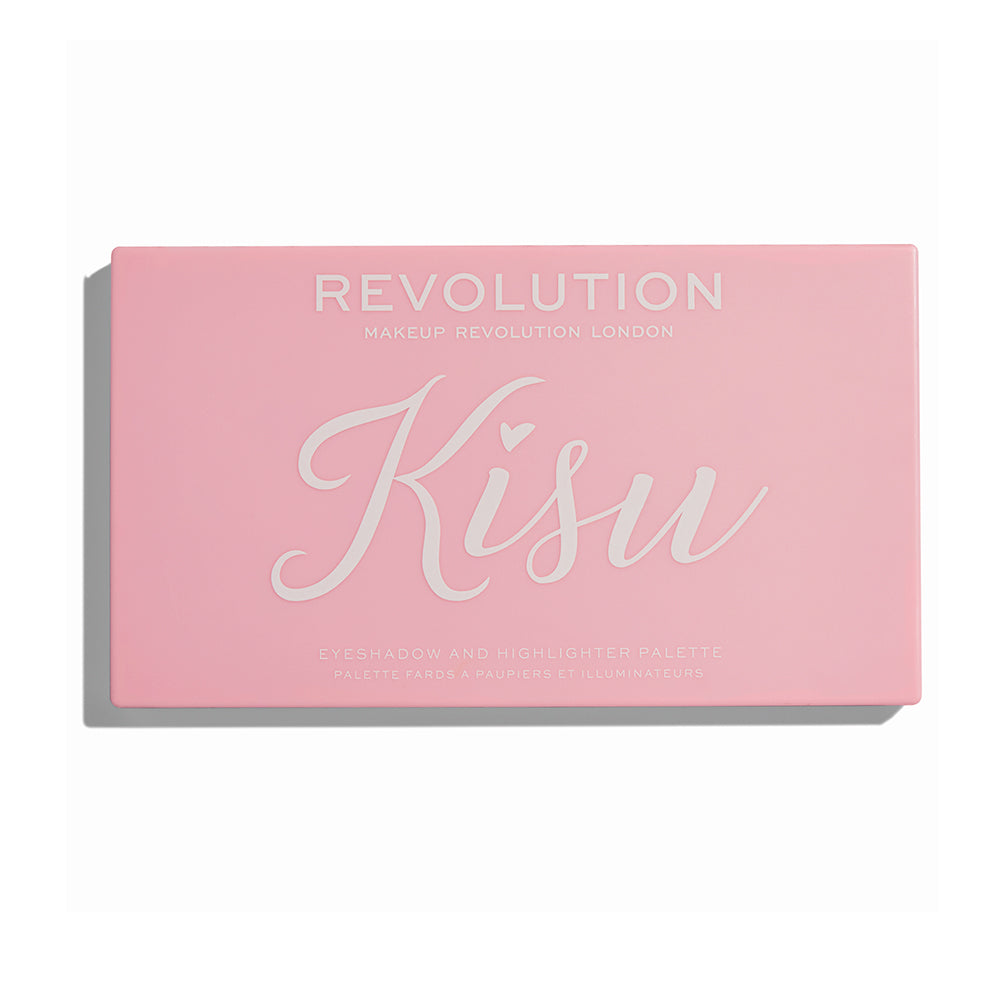 HOK Makeup Makeup Revolution X Kisu Shadow & Highlighter Palette Makeup Revolution 929A Eyes Eyeshadow Makeup Makeup revolution