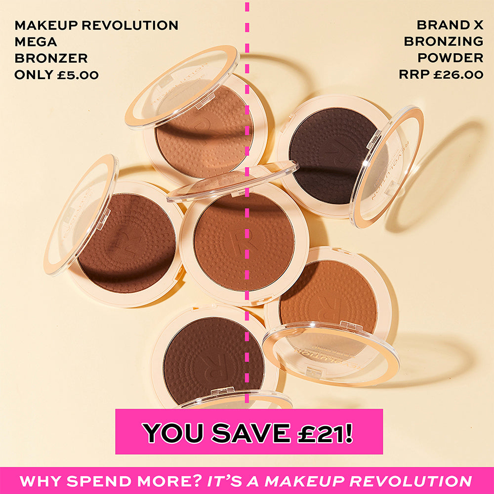 HOK Makeup Makeup Revolution Mega Bronzer 01 -Cool Makeup Revolution Bronzer Face Makeup Makeup revolution