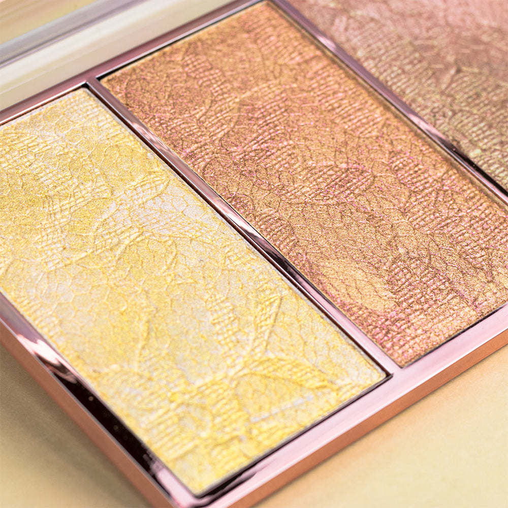 Makeup Revolution Vintage Lace Highlighter Palette