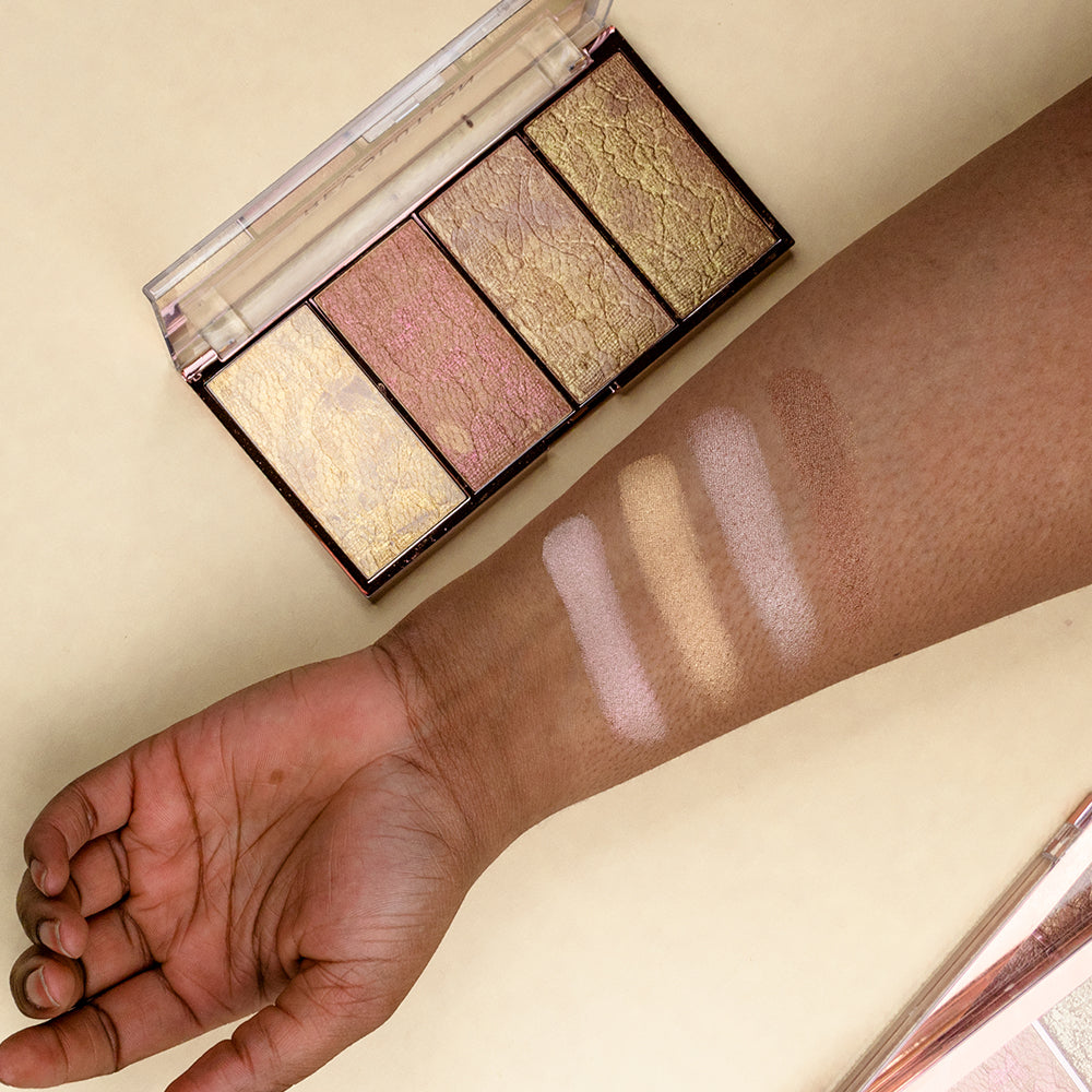 Makeup Revolution Vintage Lace Highlighter Palette