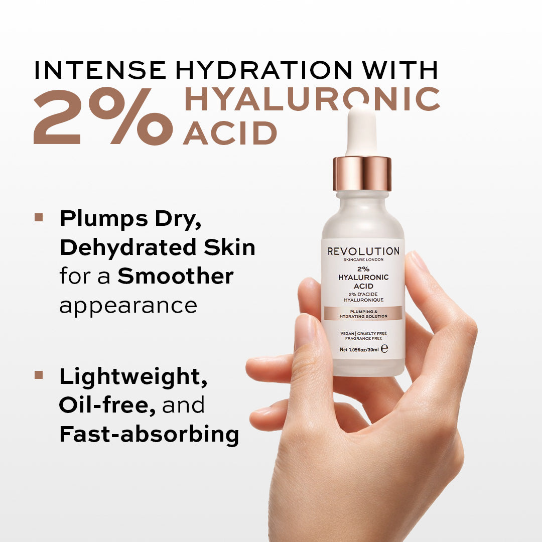 Revolution Skincare Plumping and Hydrating Serum - 2% Hyaluronic Acid