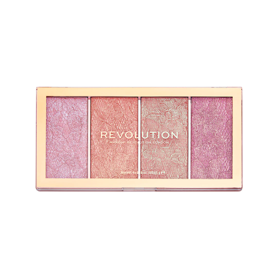 HOK Makeup Makeup Revolution Vintage Lace Blush Palette Makeup Revolution Blush Face Makeup Makeup revolution