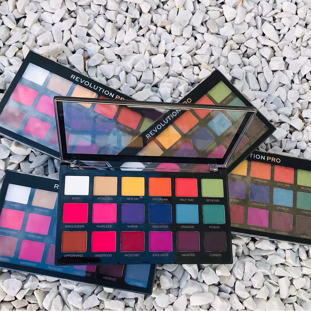 HOK Makeup Revolution Pro Regeneration Palette-Trends Mischief Mattes Revolution Pro ABC- Last offer Eyes Eyeshadow High Risk Last Offer Makeup Revolution Beauty Revolution Pro Revolution Upto 30% Rs.1000 - Rs.1999 Upto 15% Upto 25% Off
