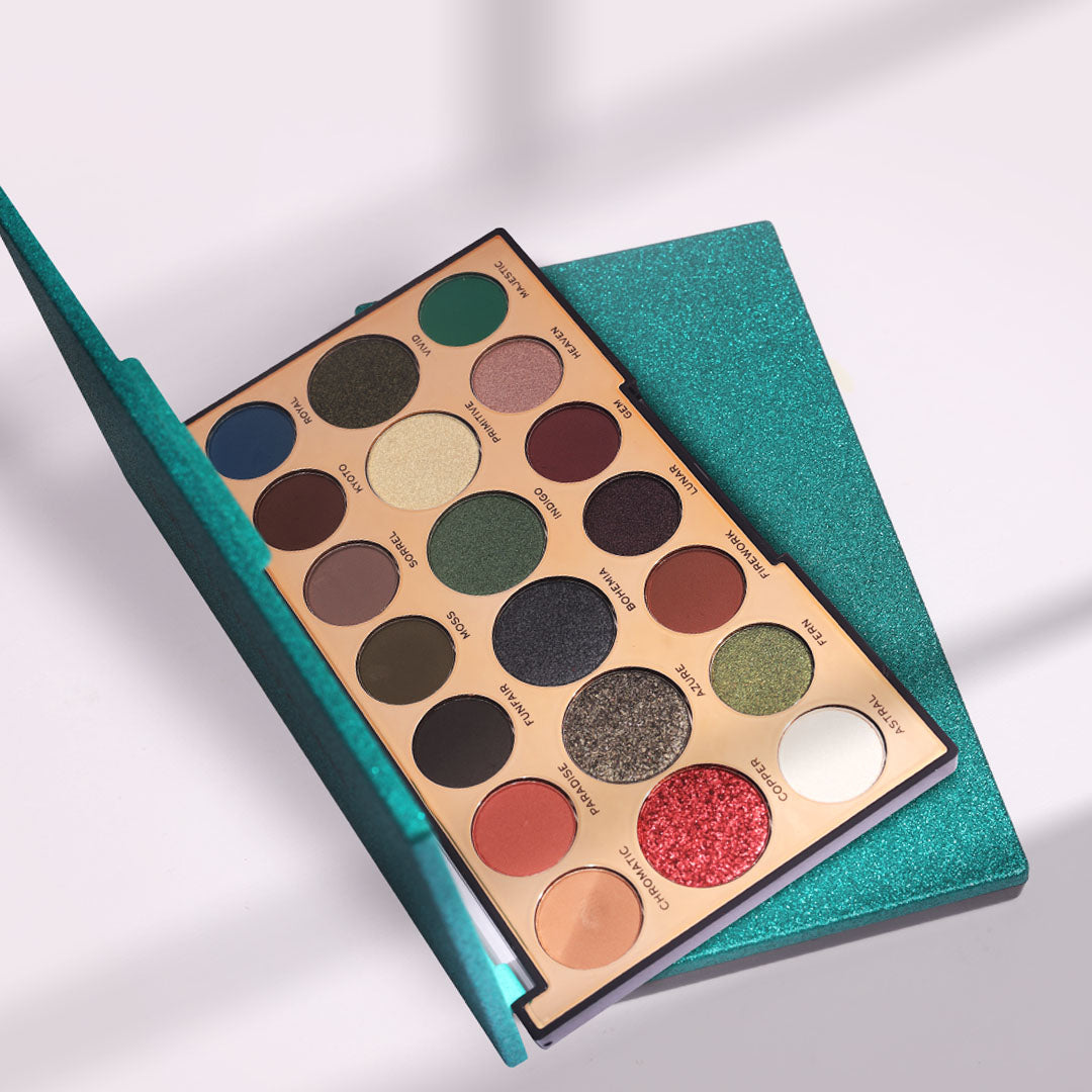 Makeup Revolution Precious Stone Shadow Palette - Emerald