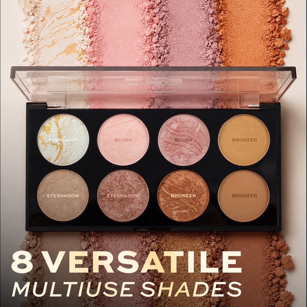 Makeup Revolution Ultra Blush Palette - Golden Sugar