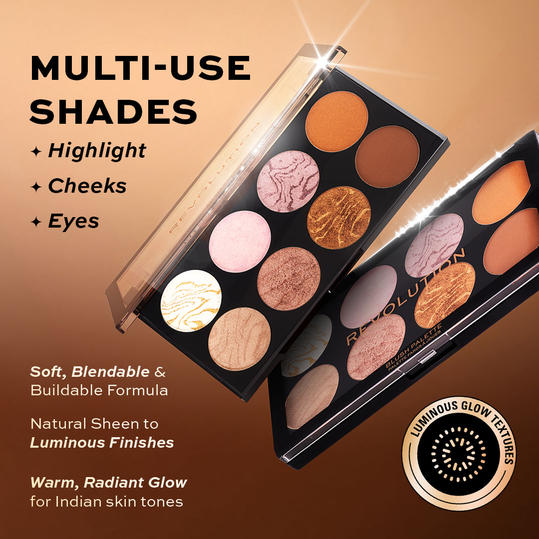 Makeup Revolution Ultra Blush Palette - Golden Sugar