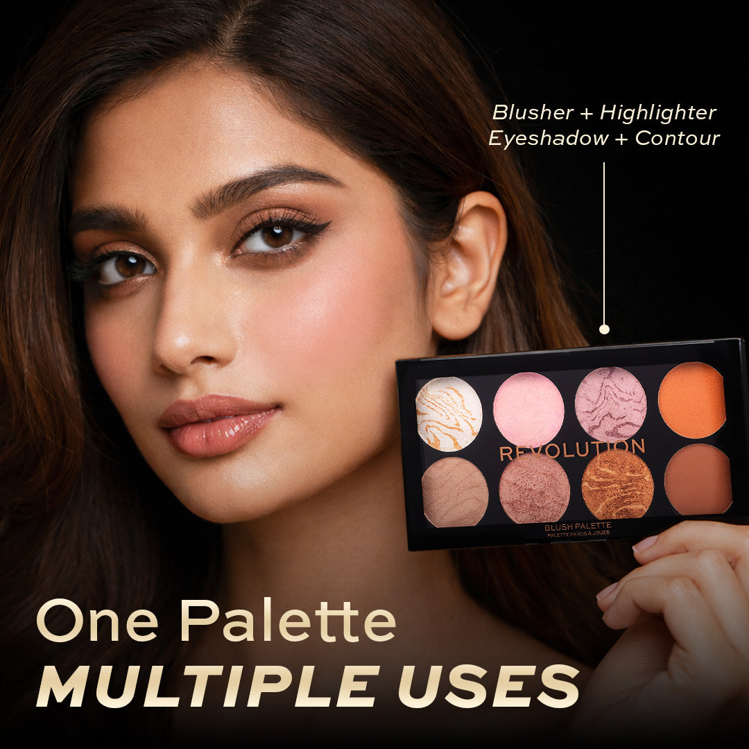 Makeup Revolution Ultra Blush Palette - Golden Sugar