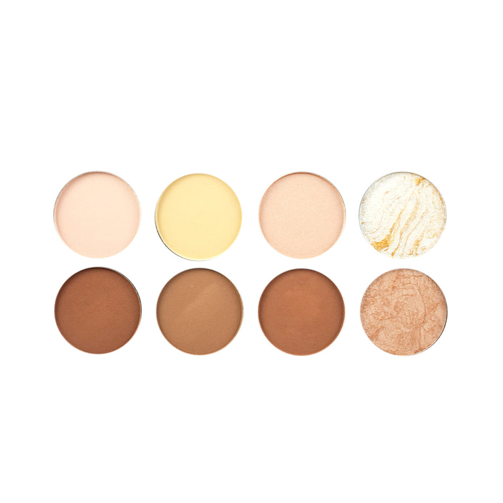 HOK Makeup Makeup Revolution Ultra Contour Palette Makeup Revolution Contour Face High Risk Highlighter Makeup revolution