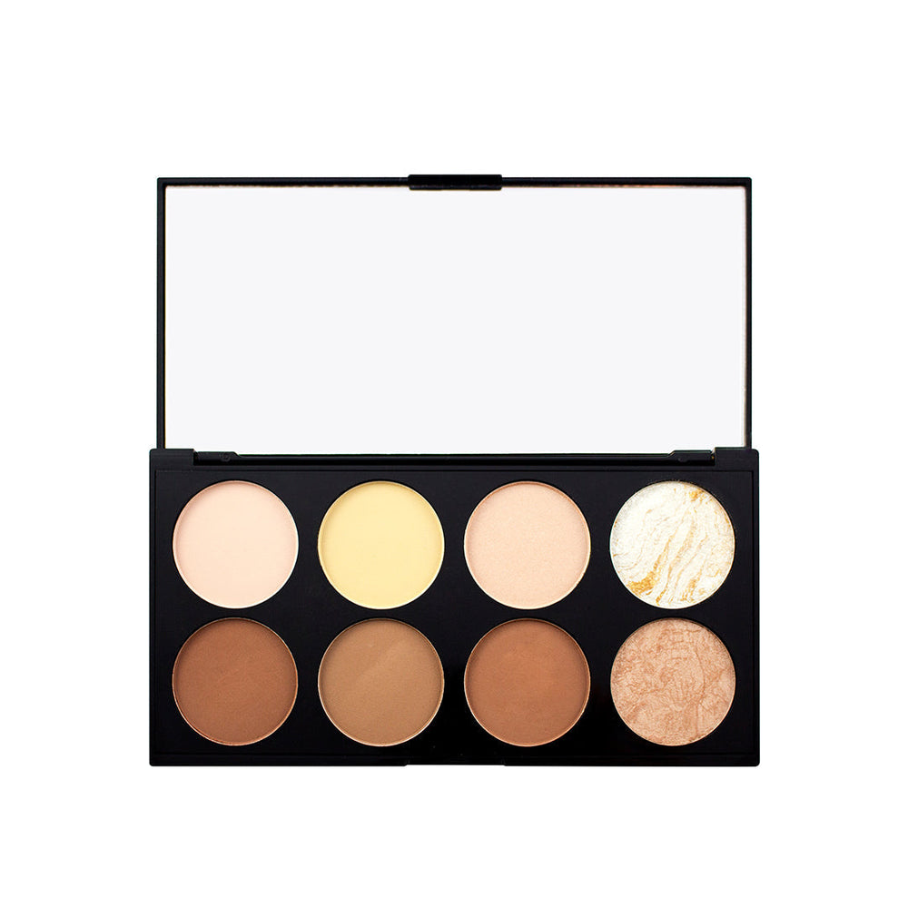 HOK Makeup Makeup Revolution Ultra Contour Palette Makeup Revolution Contour Face High Risk Highlighter Makeup revolution