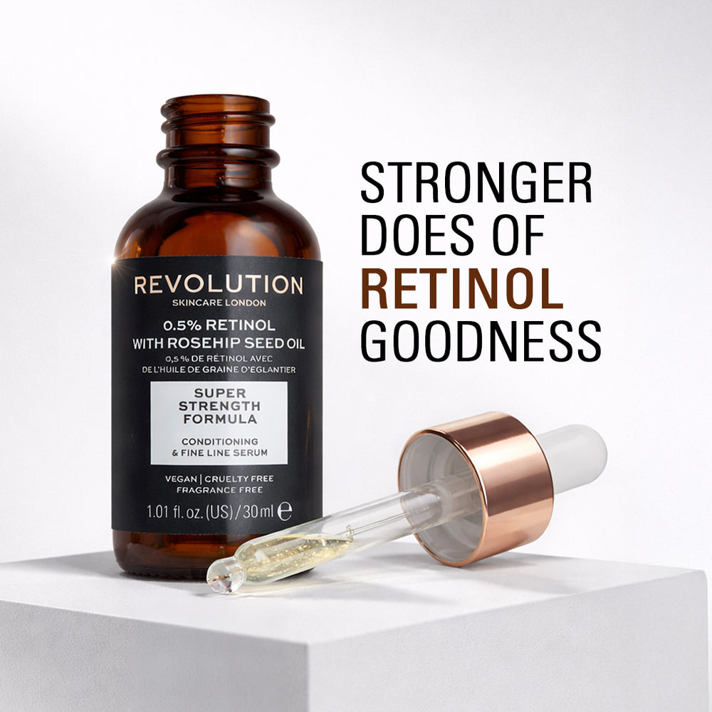 Revolution Skincare 0.5% Retinol Super Serum with Rosehip Seed Oil