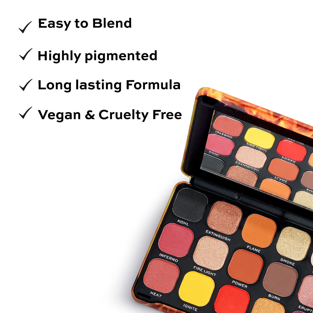 Makeup Revolution Forever Flawless Fire Eyeshadow Palette