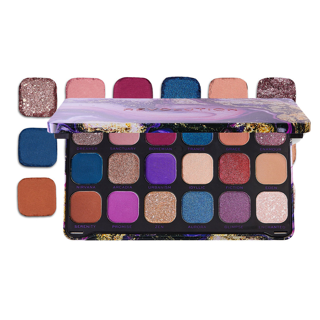 HOK Makeup Makeup Revolution Forever Flawless Eutopia Eyeshadow Palette Makeup Revolution Eyes