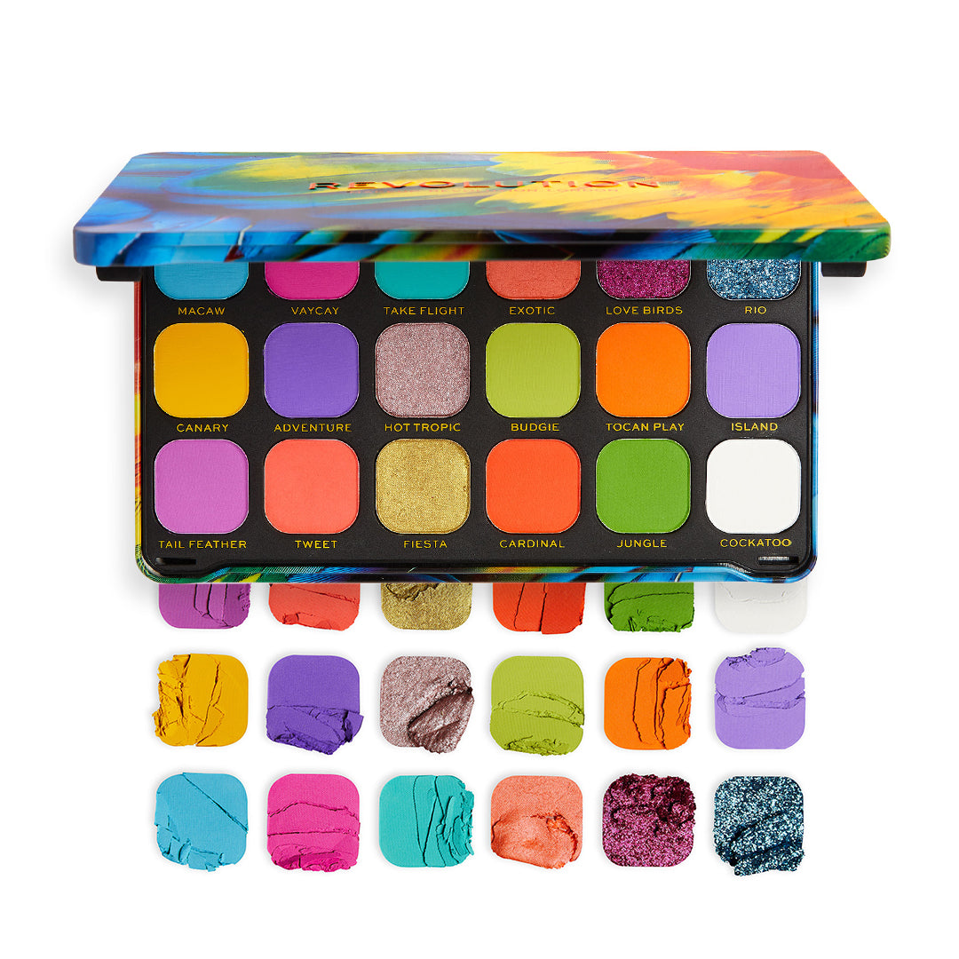Makeup Revolution Forever Flawless Bird of Paradise Eyeshadow Palette