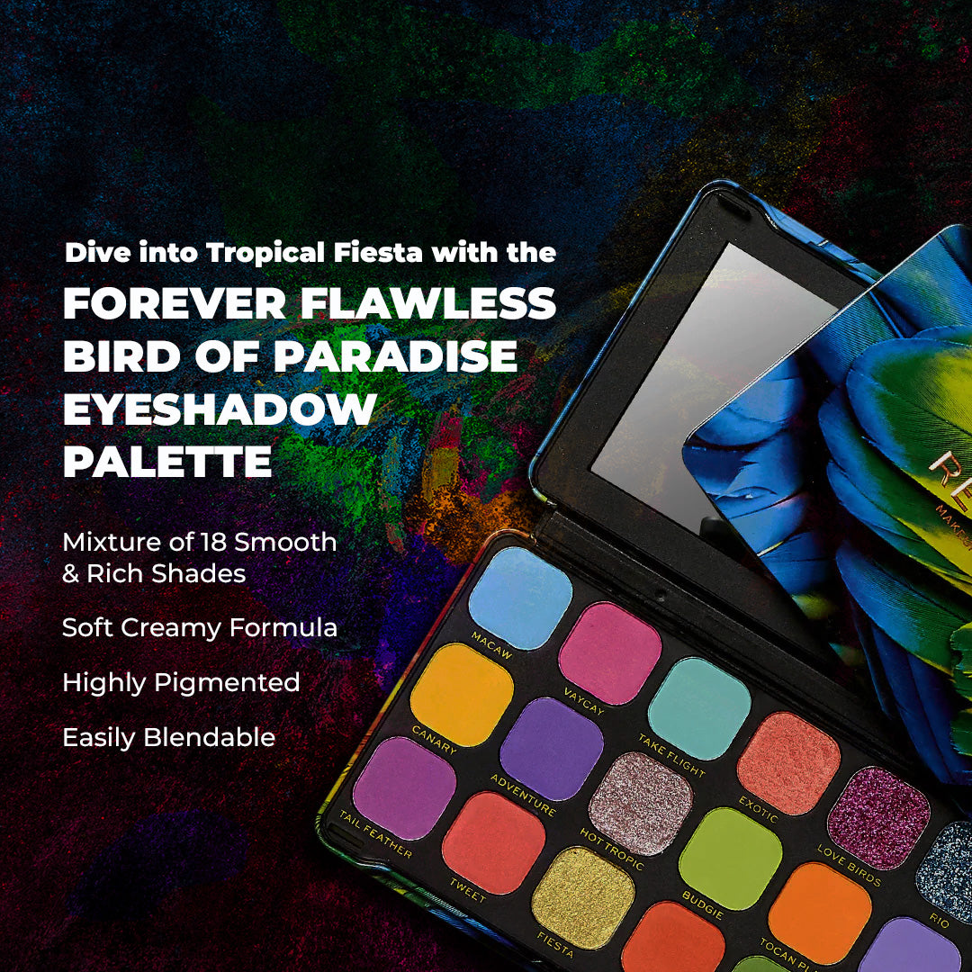 Makeup Revolution Forever Flawless Bird of Paradise Eyeshadow Palette