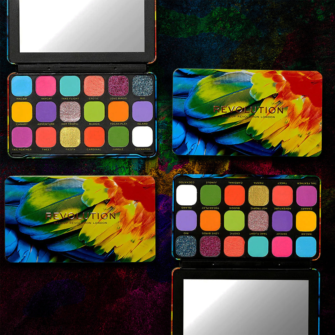 Makeup Revolution Forever Flawless Bird of Paradise Eyeshadow Palette