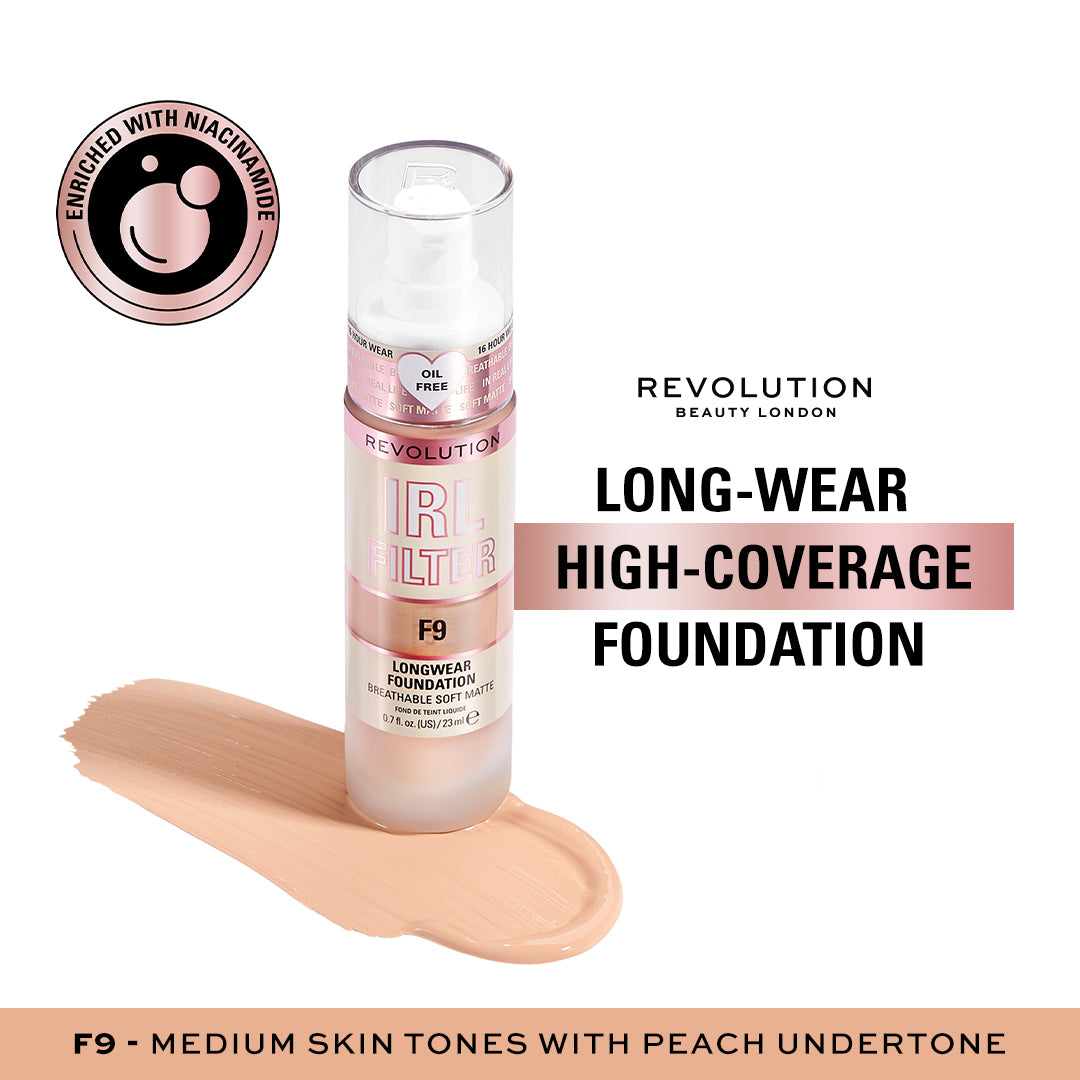 Makeup Revolution IRL Filter Longwear Foundation