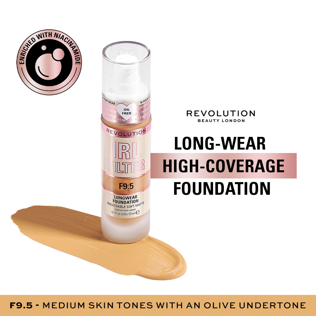 Makeup Revolution IRL Filter Longwear Foundation