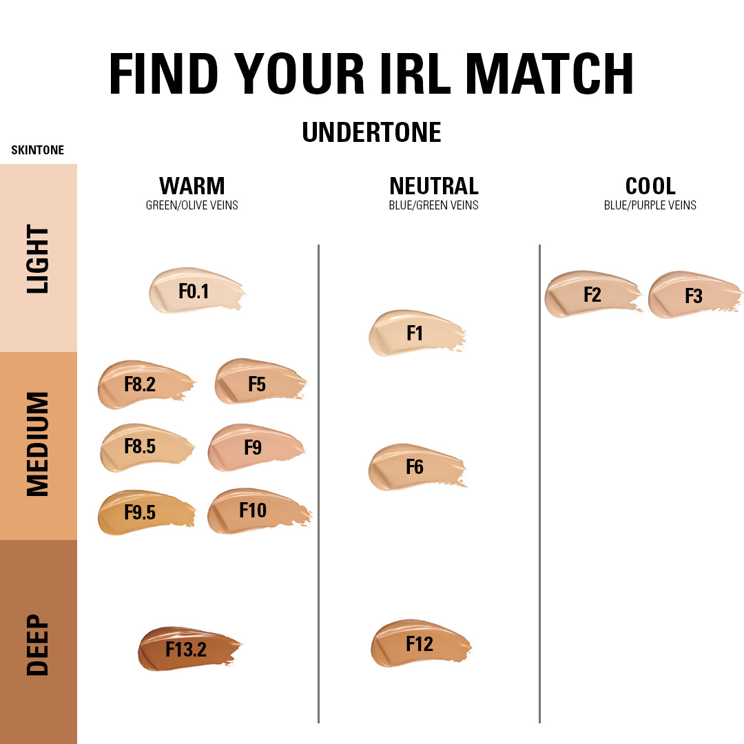 Makeup Revolution IRL Filter Longwear Foundation