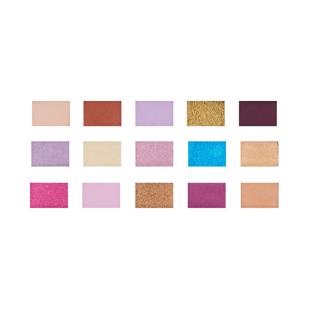 Makeup Revolution Reflective Eyeshadow Palette - Ultra Violet