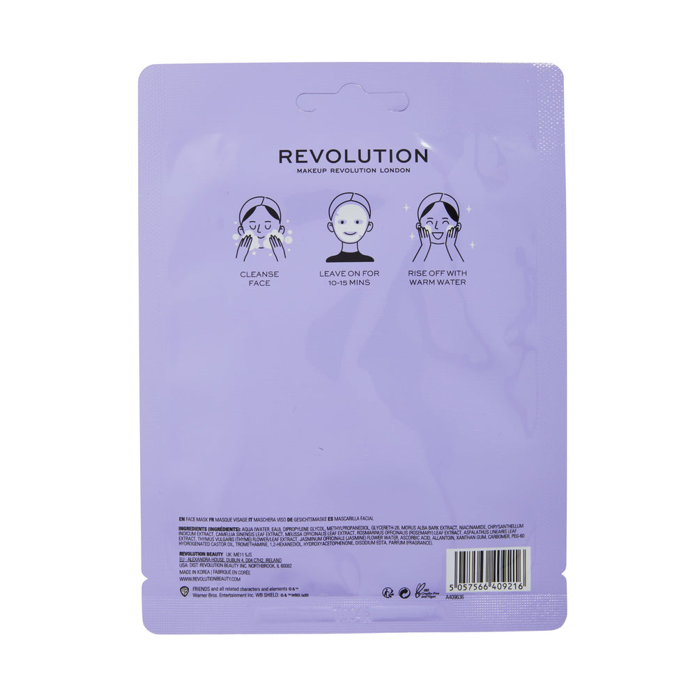 Makeup Revolution X Friends Monica Niacinamide Sheet Mask