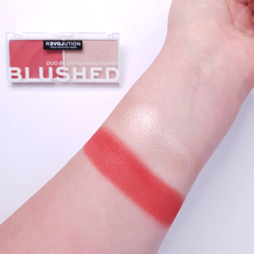 Revolution Relove Colour Play Blushed Duo