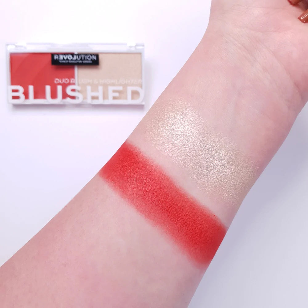 Revolution Relove Colour Play Blushed Duo