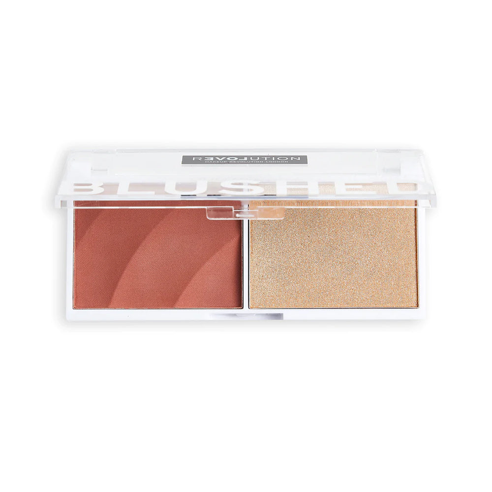 Revolution Relove Colour Play Blushed Duo