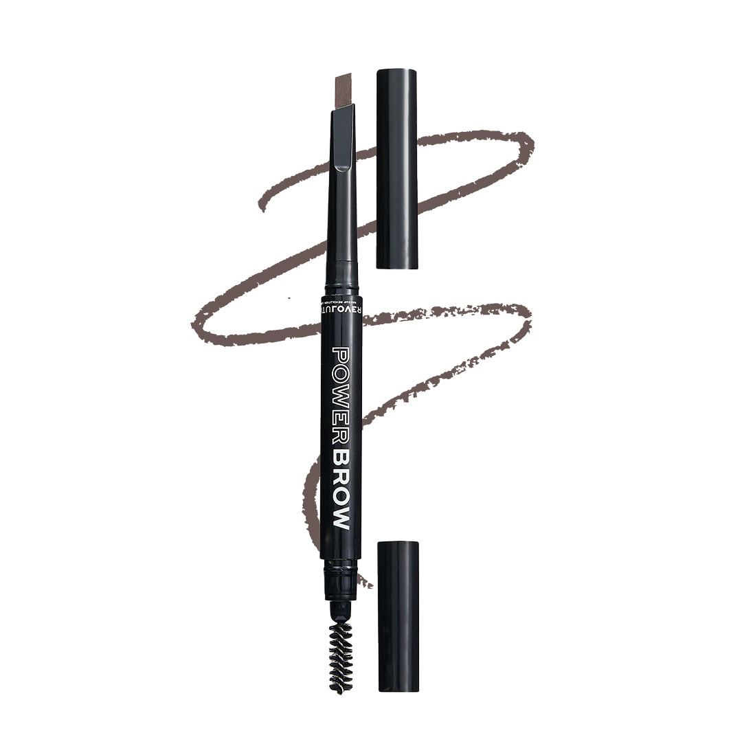 Revolution Relove Power Brow Pencil - Dark Brown