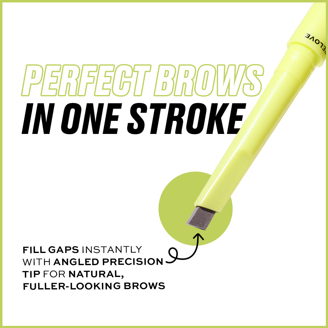 Revolution Relove Power Brow Pencil - Dark Brown