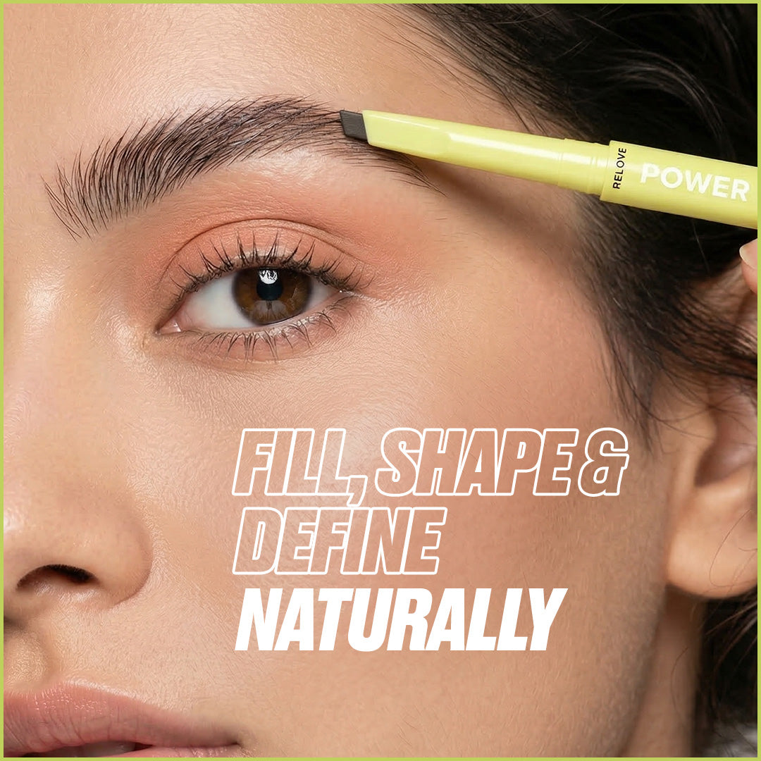 Revolution Relove Power Brow Pencil - Dark Brown