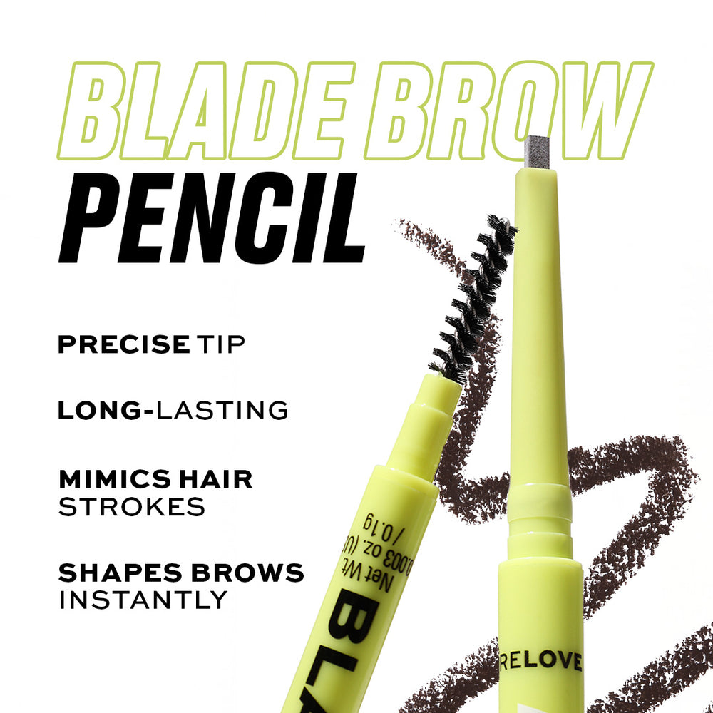 Revolution Relove Blade Brow Pencil - Dark Brown