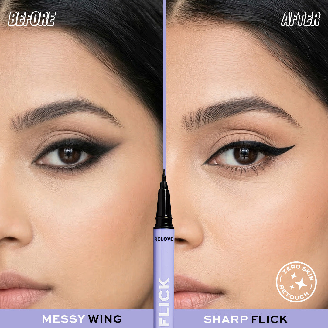 Revolution Relove Slick Flick Eyeliner Black