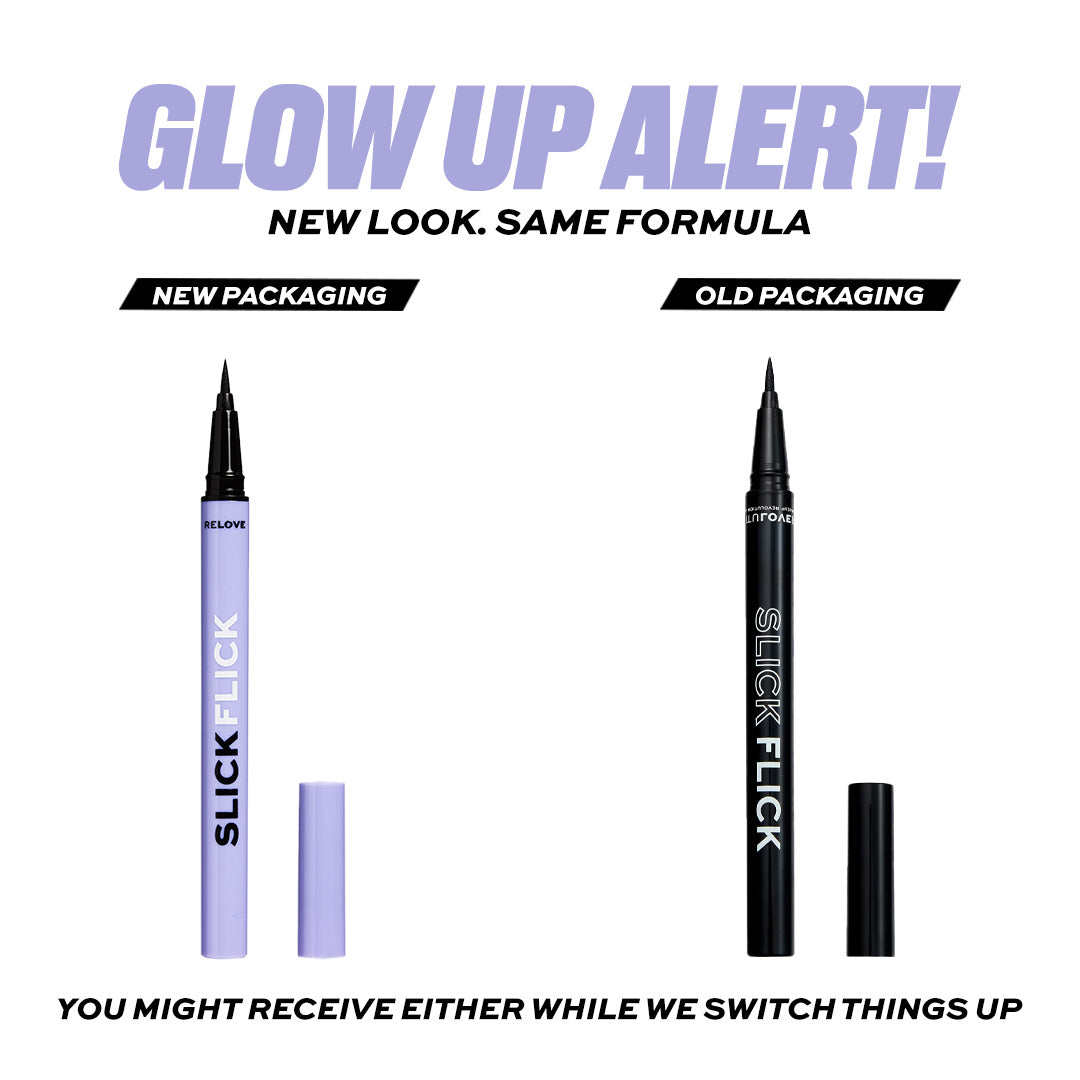 Revolution Relove Slick Flick Eyeliner Black